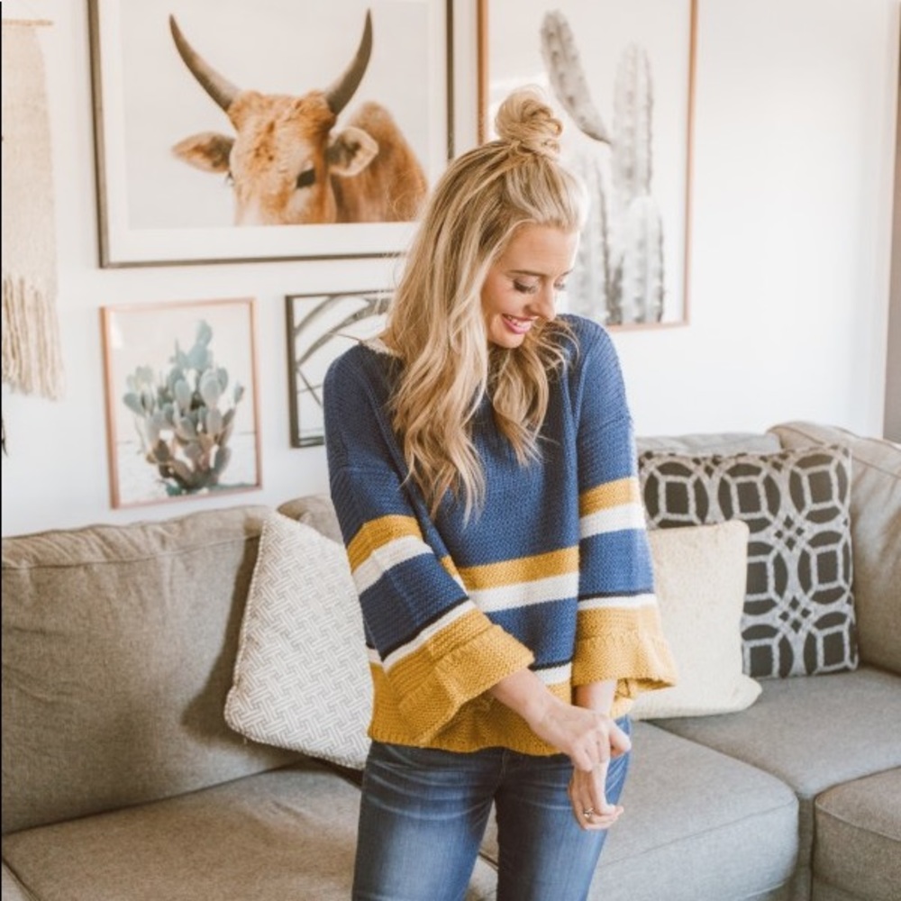 Ashley LeMieux Color Block Sweater